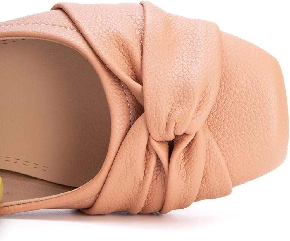 Ballet Flats for Womens Girls Square Toe Soft Comfortable Slip On Ballerina Walking Loafers Dress Shoes