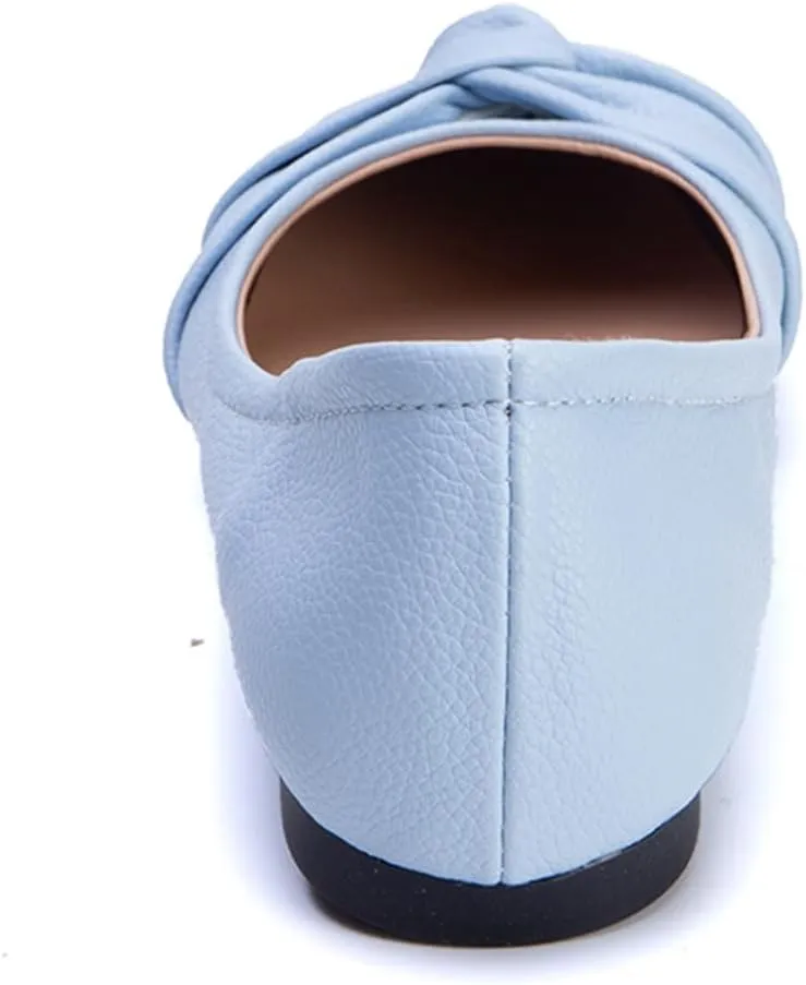 Ballet Flats for Womens Girls Square Toe Soft Comfortable Slip On Ballerina Walking Loafers Dress Shoes