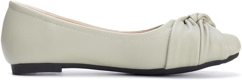 Ballet Flats for Womens Girls Square Toe Soft Comfortable Slip On Ballerina Walking Loafers Dress Shoes