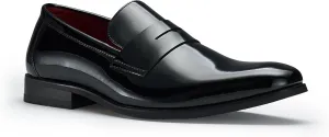 Ferro Aldo Alvin MFA19696 Men's Plain Square-Toe Derby Dress Shoes