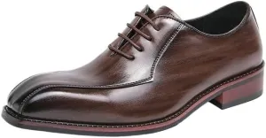 Gentleman Designer Men Formal Shoes Men's Business Dress Brogue Shoes Wedding Party Patent Leather Oxford Shoes Lace-up Pointed Toe Men Loafers