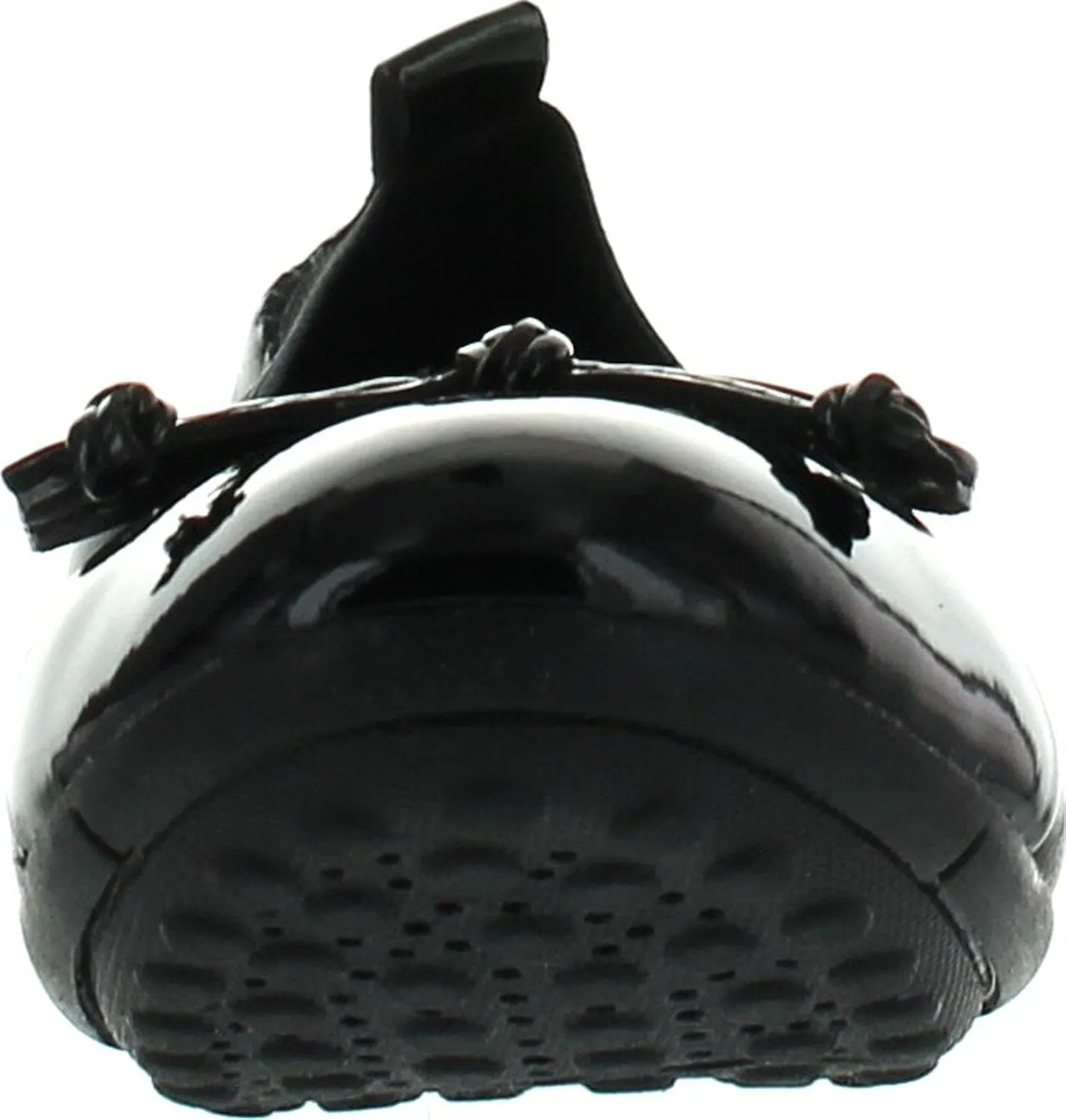 Geox Girl Piuma F Two Tone Leather Ballet Flats Shoes