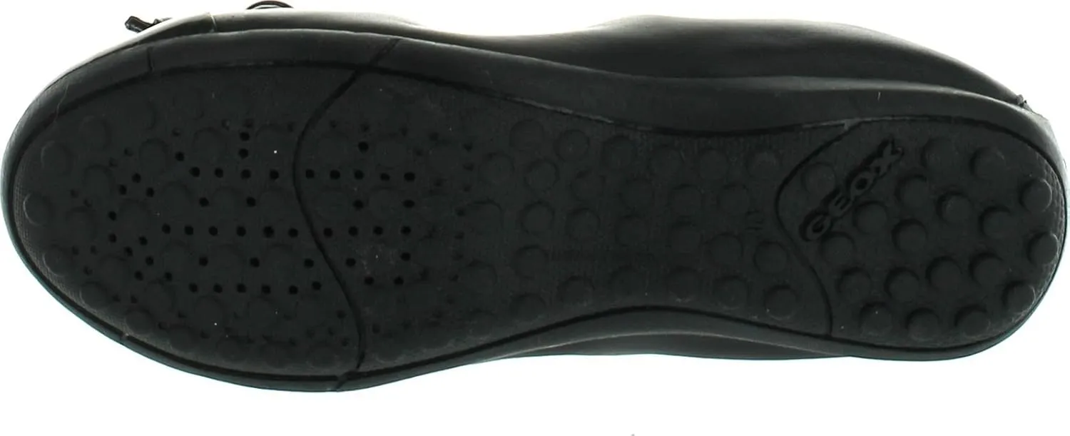 Geox Girl Piuma F Two Tone Leather Ballet Flats Shoes