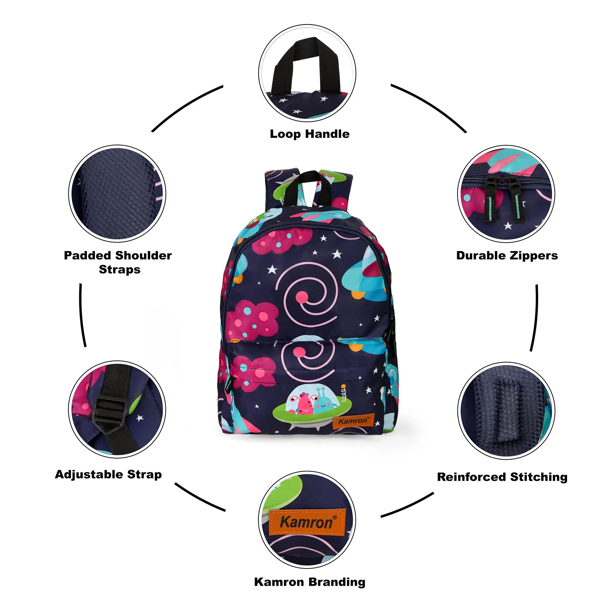 Kamron Series 1 Casual Backpack - 20 ltrs (Cartoon)