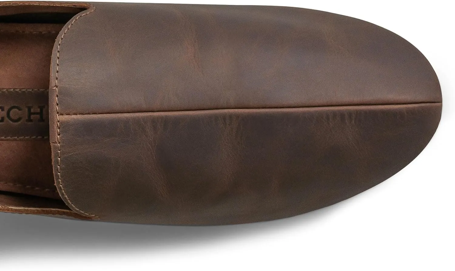 La Leche, Traditional Babouche Slippers for Men, Indoor Slippers, Full Grain Leather, Handmade