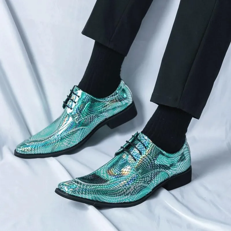 Luxury Men's Brogue Shoes, Men Suit Pointed Toe Shoes, Casual Formal Business Leather Shoes, Italian Men Wedding Shiny Dress Shoes