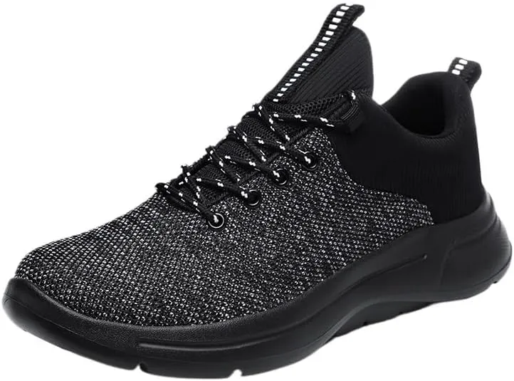 Men's Dress Sneakers Business Casual Mesh Formal Oxfords Walking Shoes Lightweight Comfortable Brogue Shoes