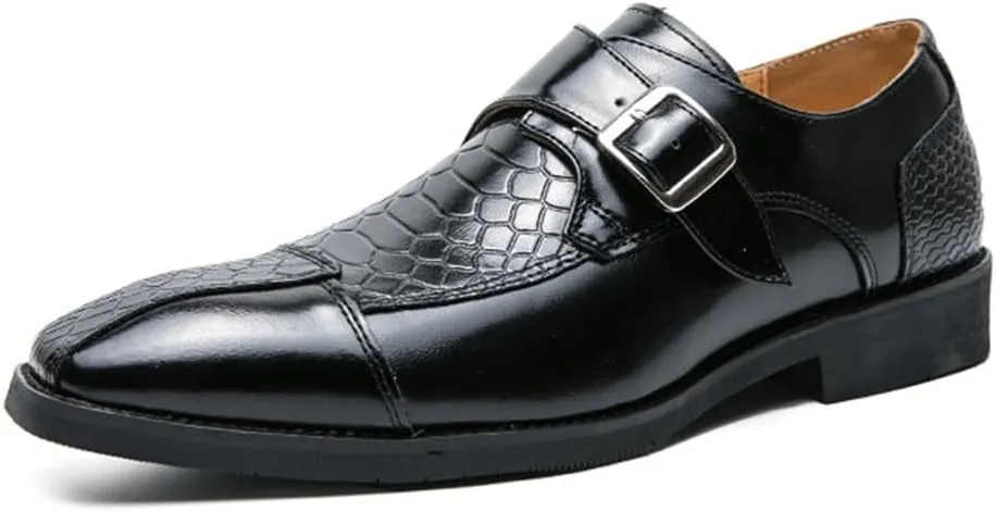 Men's Leather Formal Shoes Luxury Business Casual Brogue Shoes Winter Wedding Fashion Trend Shoes for Men Oxfords Dress Shoes