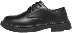 Men's Leather Hand-Sewn Flats Loafers Comfortable Round Toe Flat Bottom Non-Slip Slip-On Driving Shoes Light Moccasin Flats Boat Shoes