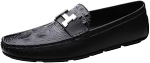 Men's Loafers Flat Boat Shoes for Driving Walking Wedding Outdoor Indoor Size Mens Genuine Leather Casual Shoes
