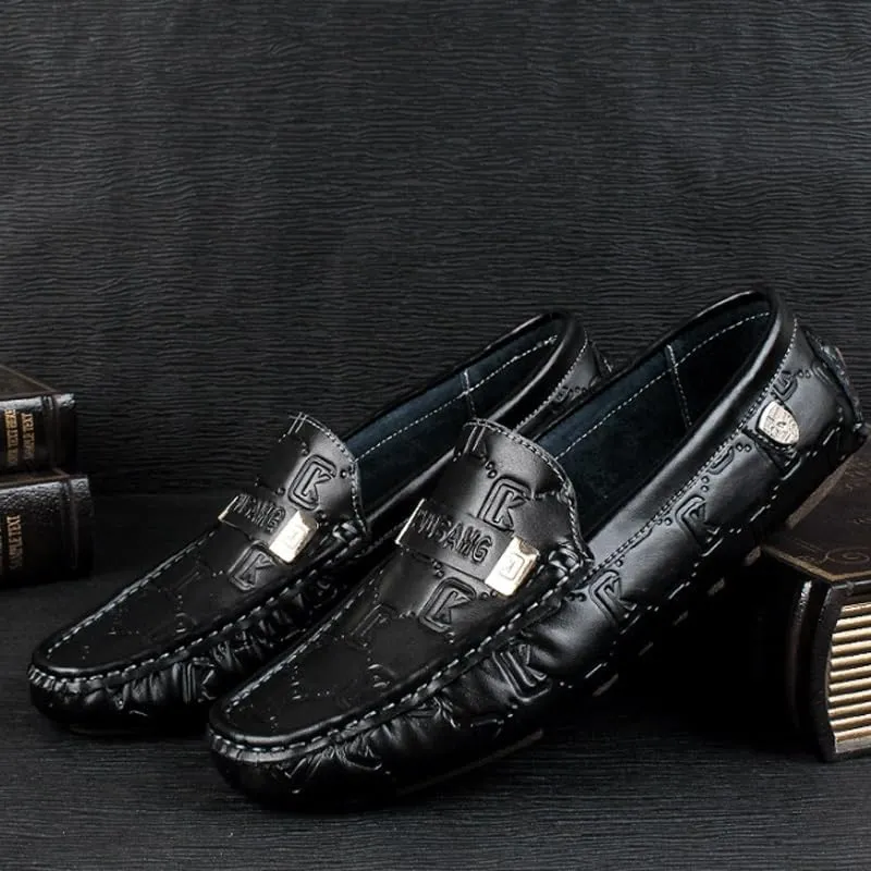 Men's Loafers Slip-On Shoes with Non-Slip Sole Mens Commuter Slip-Resistant Lightweight Breathable Easy to Walk