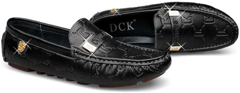 Men's Loafers Slip-On Shoes with Non-Slip Sole Mens Commuter Slip-Resistant Lightweight Breathable Easy to Walk