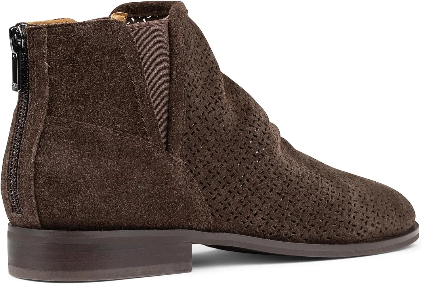 NYDJ Women's Concetta Perforated Suede Ankle Boot