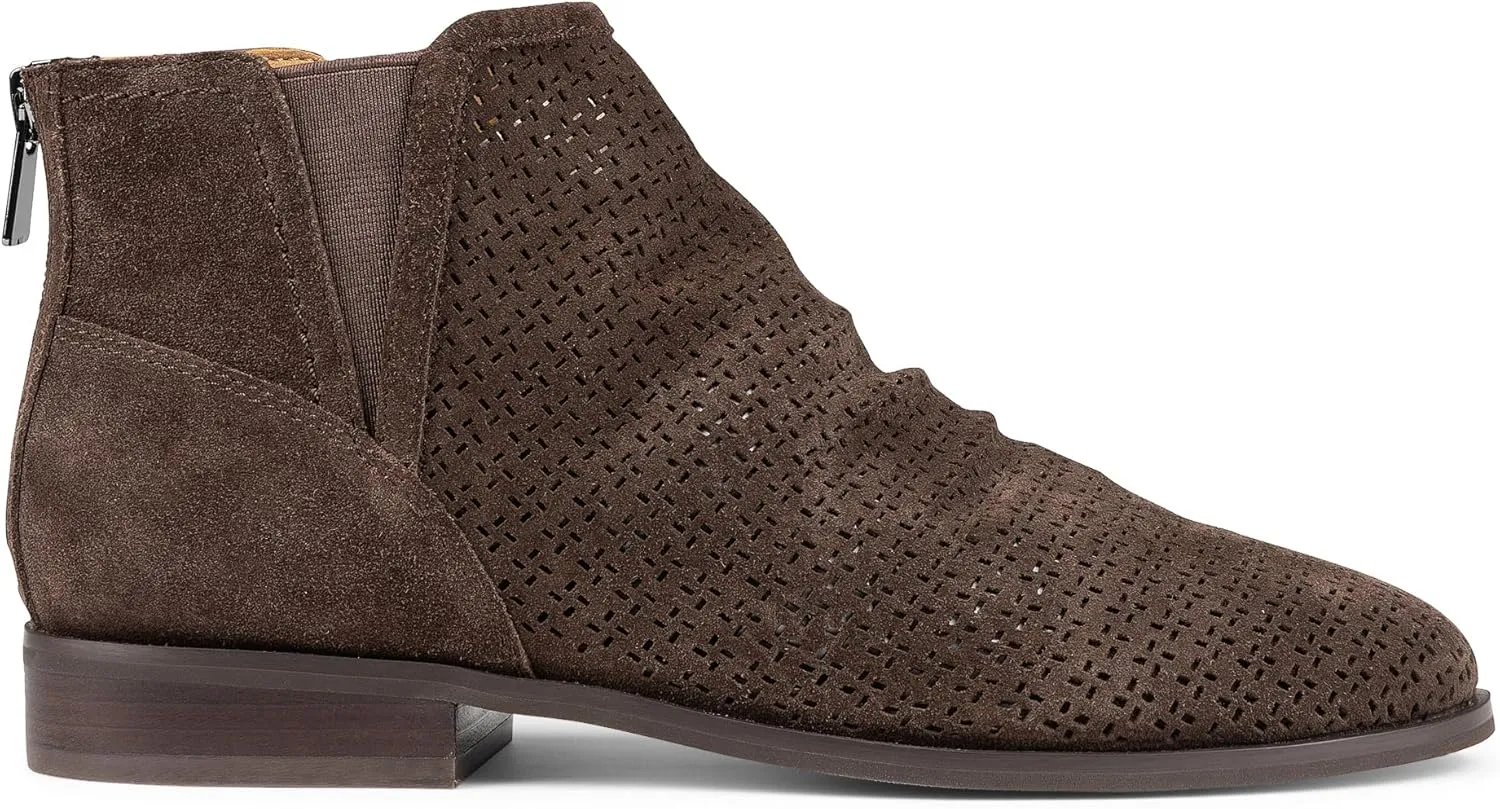NYDJ Women's Concetta Perforated Suede Ankle Boot