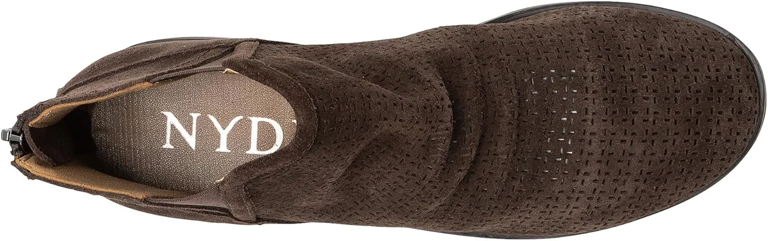 NYDJ Women's Concetta Perforated Suede Ankle Boot