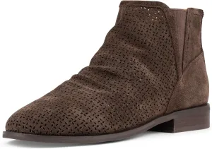 NYDJ Women's Concetta Perforated Suede Ankle Boot