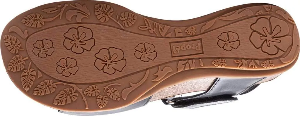 Propt Women's Propt Phoebe Perforated Wedge StrappySandal