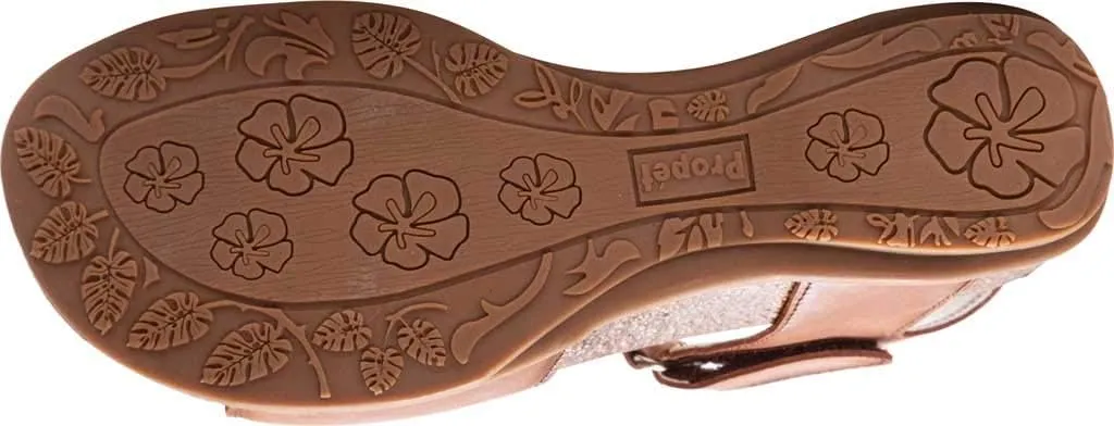 Propt Women's Propt Phoebe Perforated Wedge StrappySandal