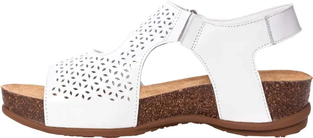 Propt Women's Propt Phoebe Perforated Wedge StrappySandal