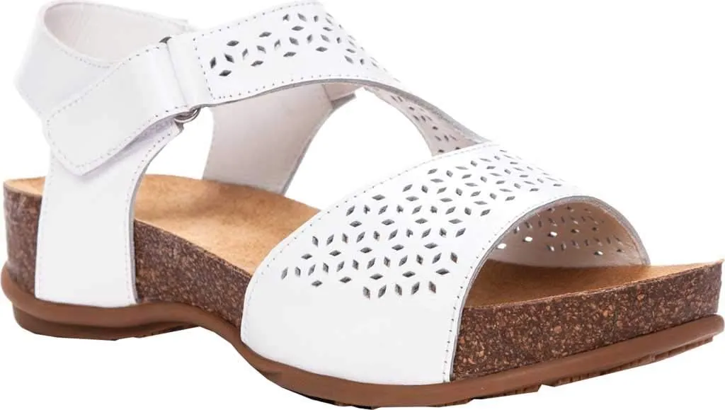 Propt Women's Propt Phoebe Perforated Wedge StrappySandal