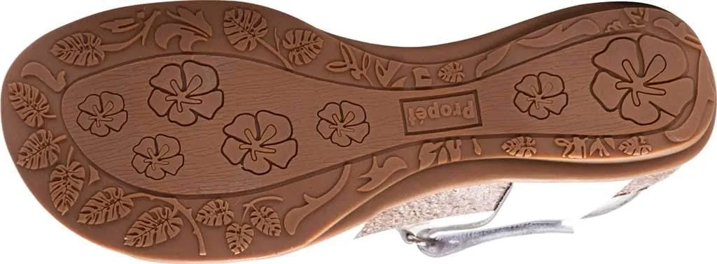 Propt Women's Propt Phoebe Perforated Wedge StrappySandal