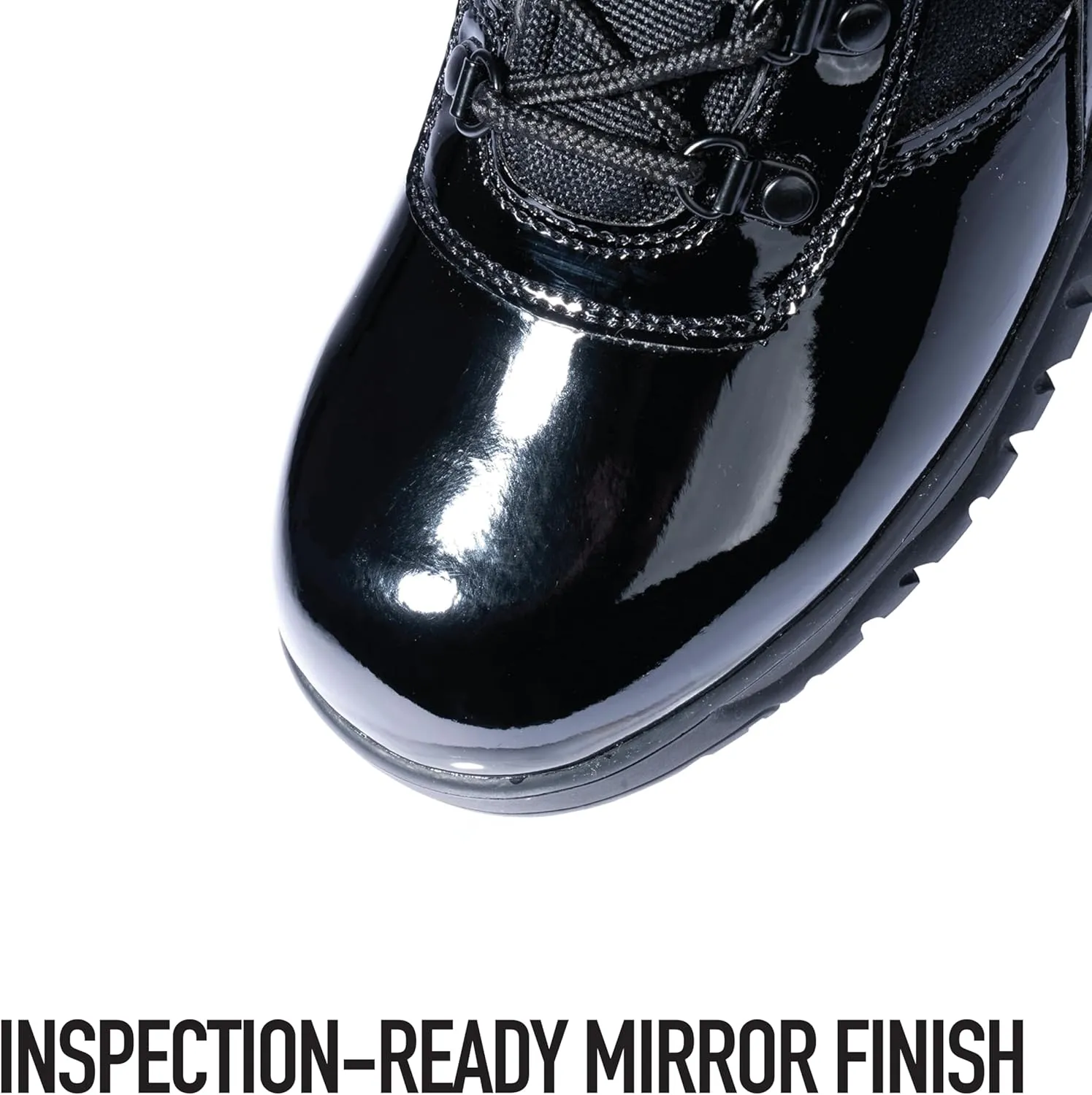 Rothco Forced Entry High-Gloss Tactical Boot with Side Zipper - 8 Inch