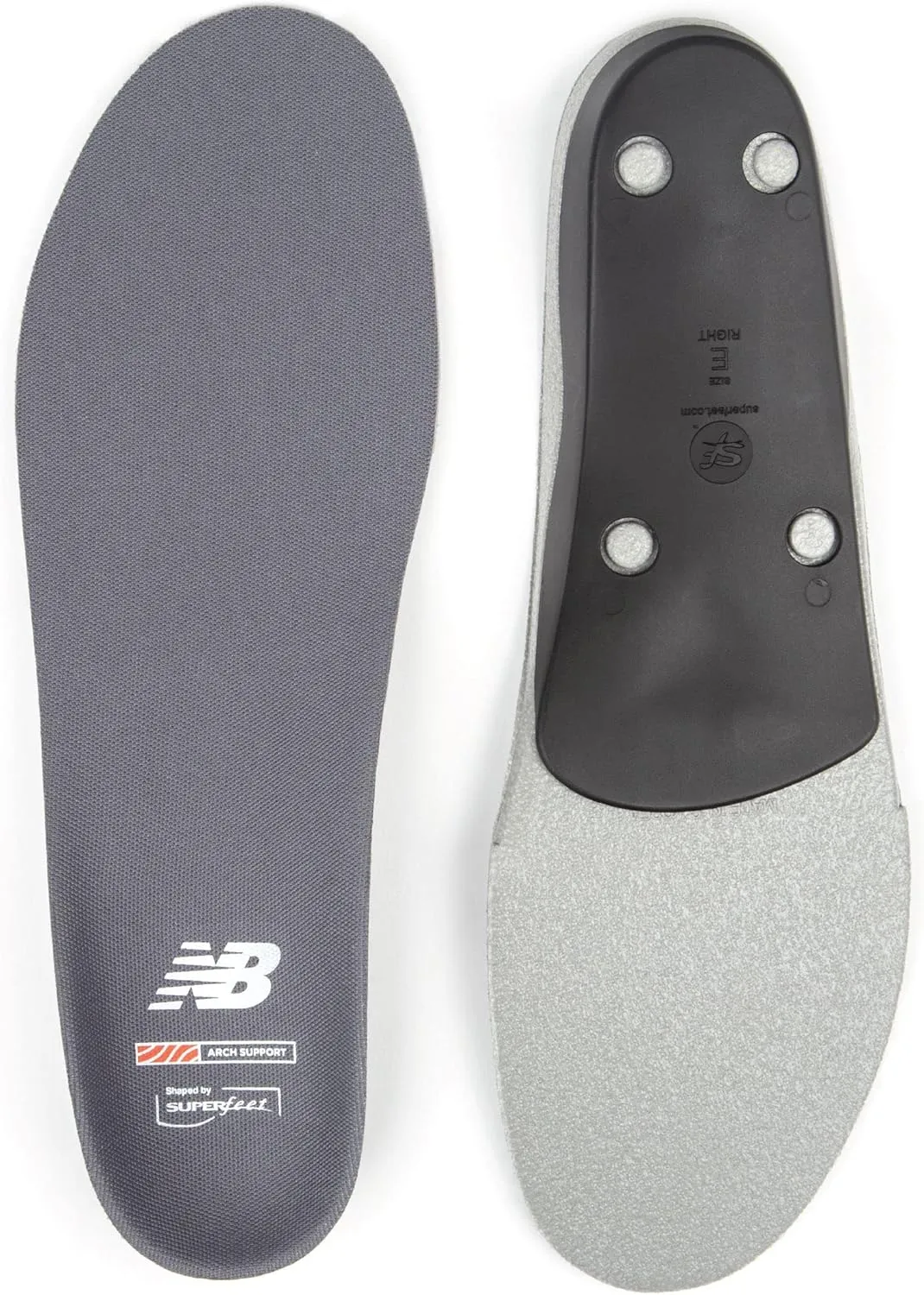 Superfeet New Balance Casual Orthotic Inserts with Arch Support - 13.5-15 Men
