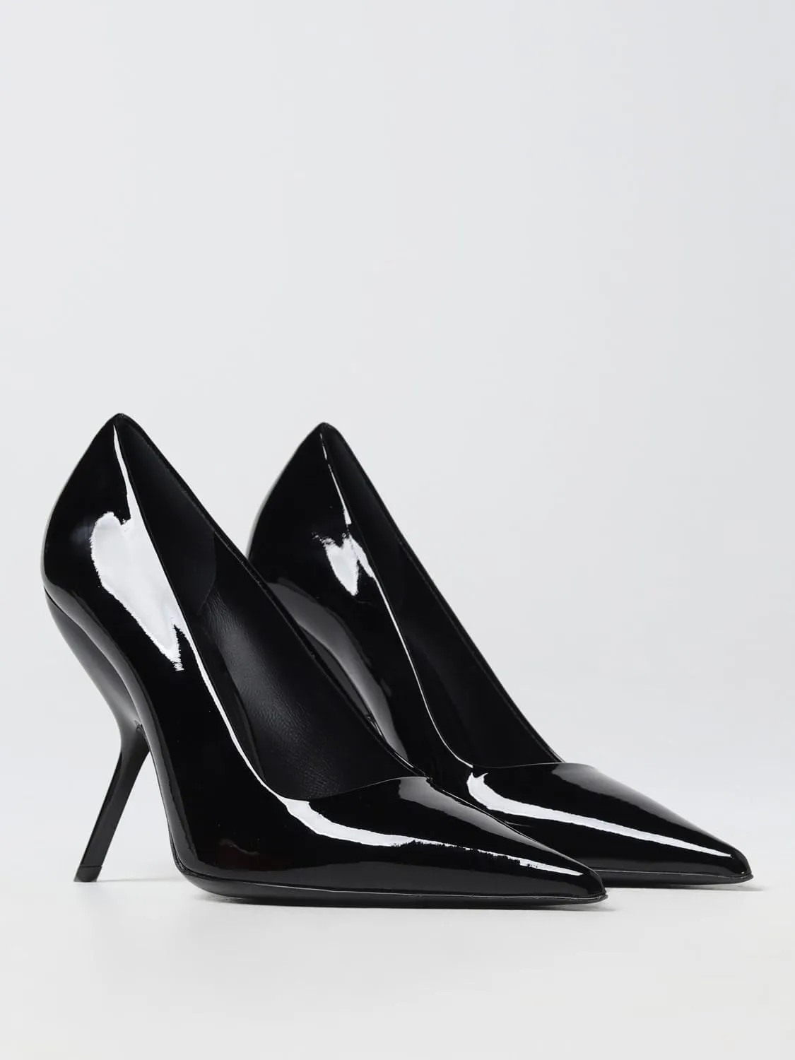 Women's Heels for Women Pointed Toe Stiletto Heels Slip On Pumps Patent Leather Red Black Silver Pumps Wedding Dress Office Shoes for Women