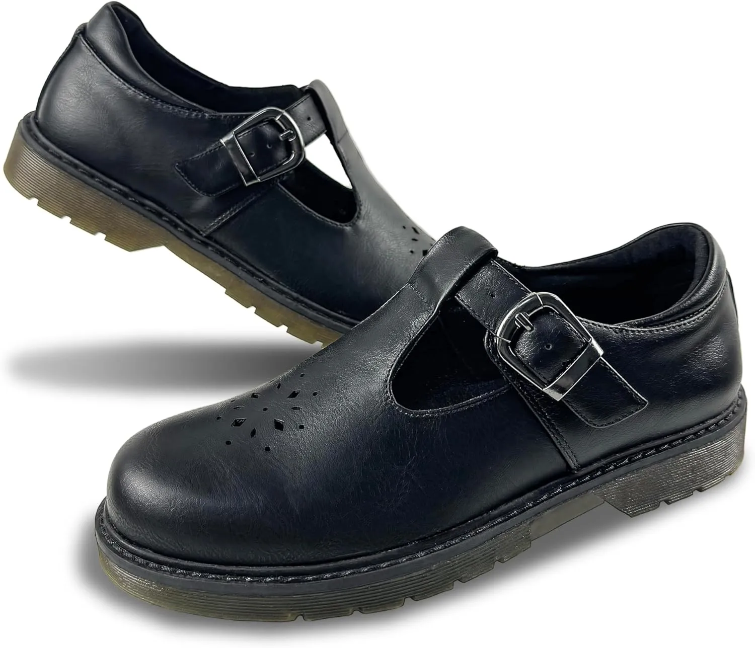 Women's Mary Jane Shoes - Classic Brown Oxford Style for Women Comfortable & Stylish Womens Mary Jane Shoes for Everyday WearWork & Student Shoe