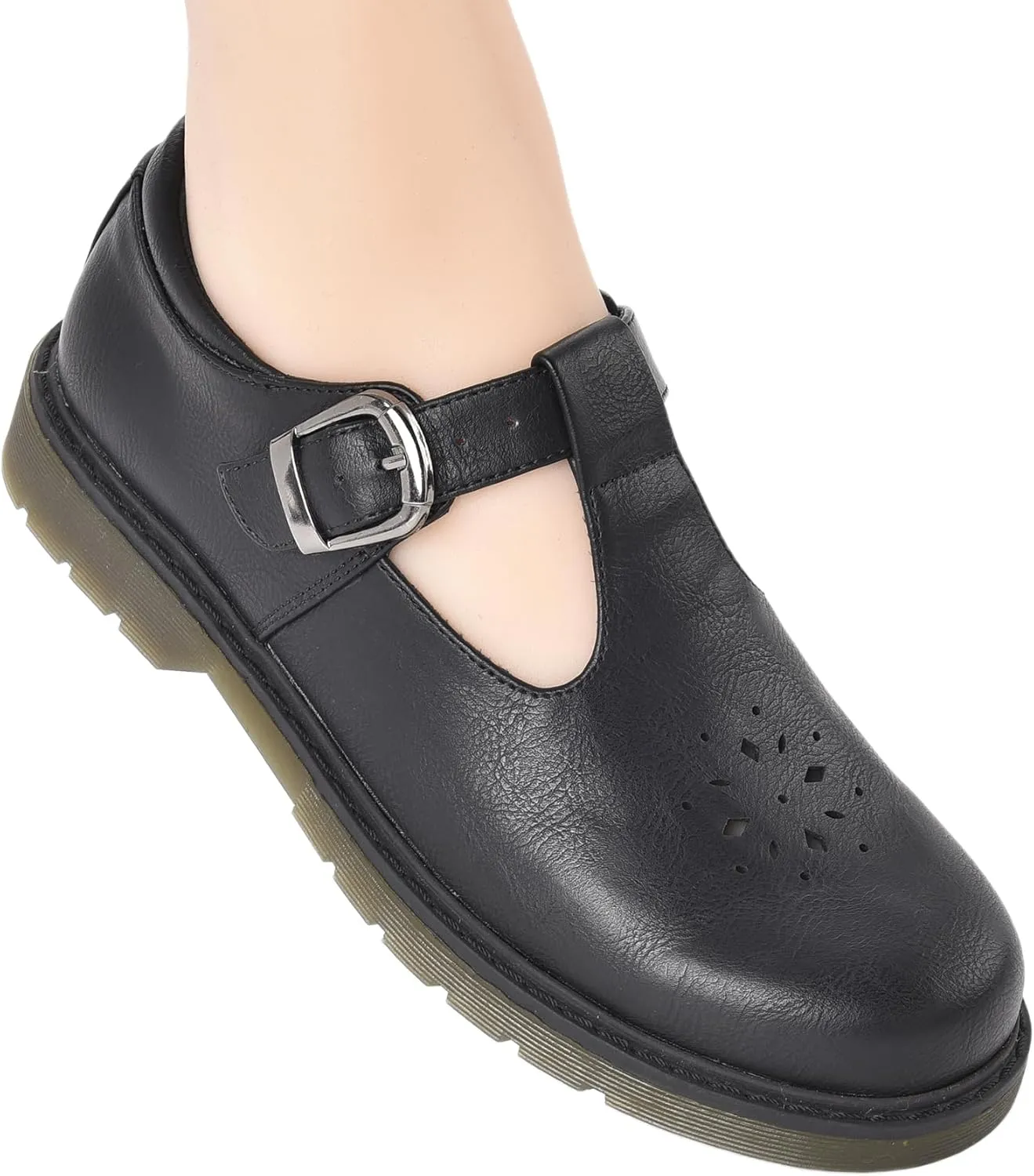 Women's Mary Jane Shoes - Classic Brown Oxford Style for Women Comfortable & Stylish Womens Mary Jane Shoes for Everyday WearWork & Student Shoe