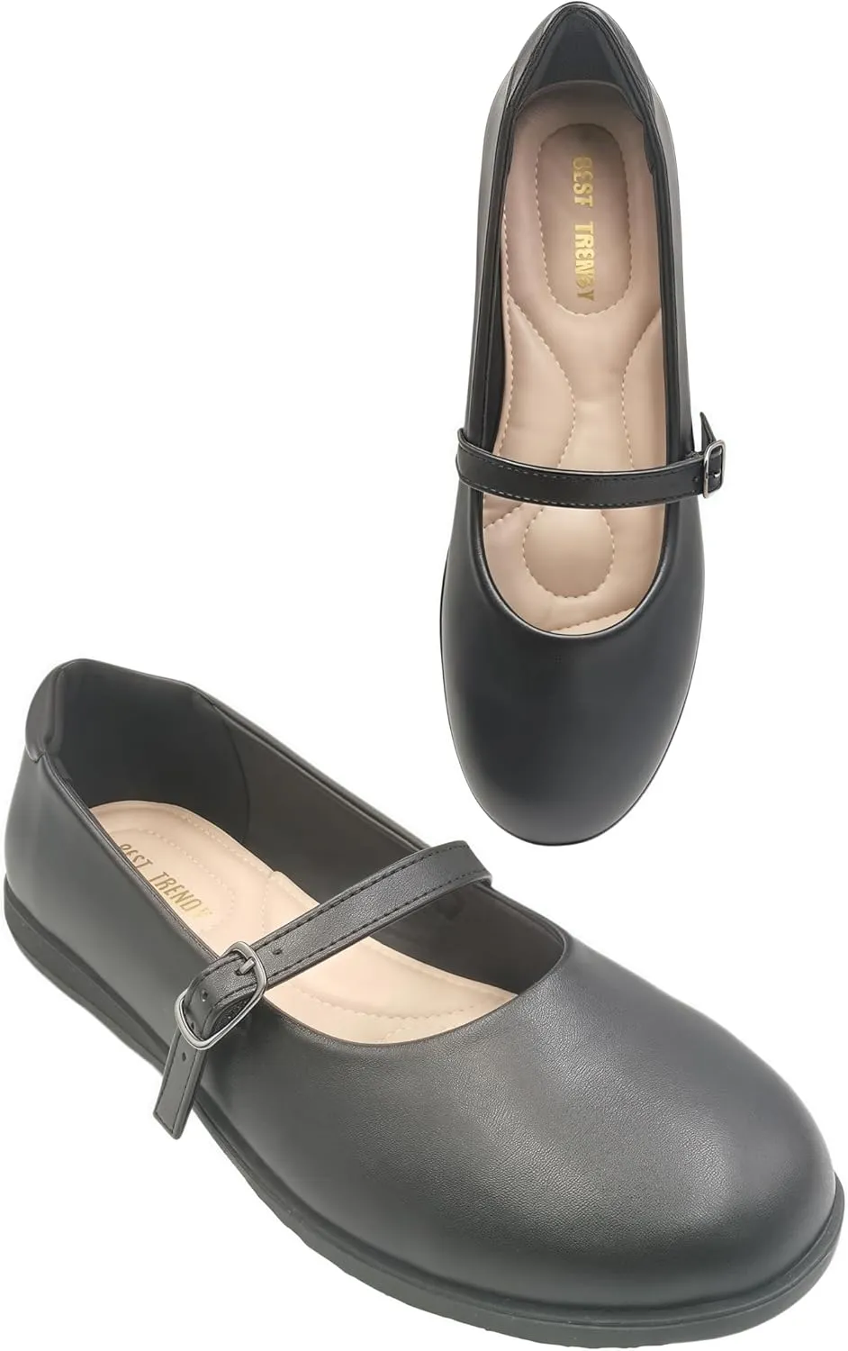 Women's Mary Jane Shoes - Classic Brown Oxford Style for Women Comfortable & Stylish Womens Mary Jane Shoes for Everyday WearWork & Student Shoe
